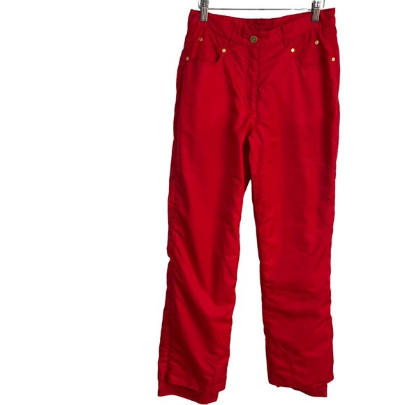 Obermeyer Pants - EUC! Obermeyer Red Ski Pants Women’s Sz 6 Snow Snowboard Ski Waterproof
